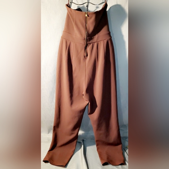 Express mauve sleeveless jumpsuit - Picture 3 of 5